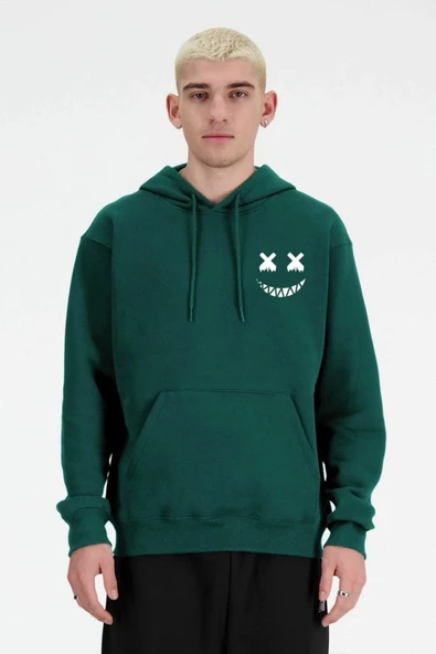 Baskılı Kapşonlu Sweatshirt fm1.102YÖ ürün görseli