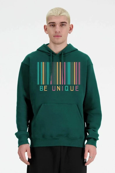 Baskılı Kapşonlu 3 İplik Sweatshirt fm1.115YÖ