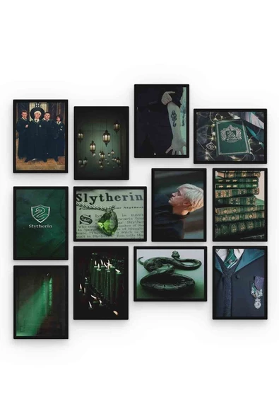 Slytherin 12 Parça Mdf (ahşap) Tablo Ofis Boyu - 2