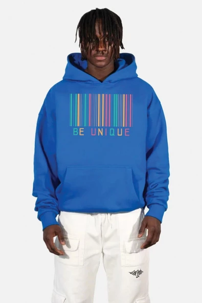 Baskılı Kapşonlu 3 İplik Sweatshirt fm1.115MÖ ürün görseli