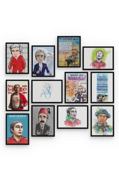 Şener Şen 12 Parça Mdf (ahşap) Tablo Ofis Boyu - 2