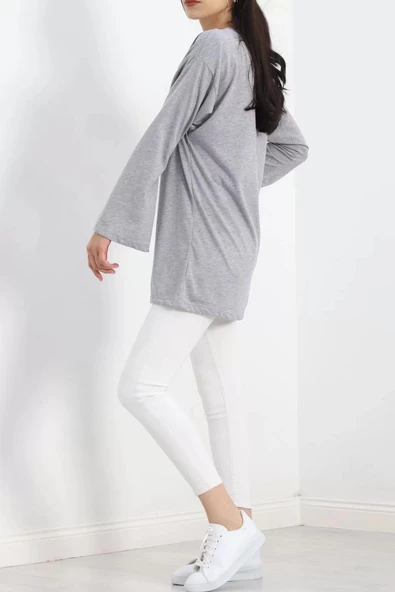 İspanyol Kol Suprem Tunik Gri - 20214.1567. - 2