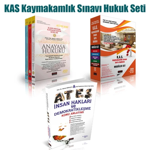 Kaymakamlık Sınavlarına Hazırlık Hukuk Seti 2025 ürün görseli 1