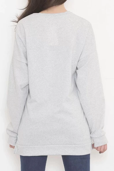 İki İplik Armalı Tunik Gri - 11938.1567. - 8