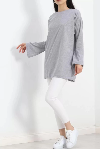 İspanyol Kol Suprem Tunik Gri - 20214.1567. - 4