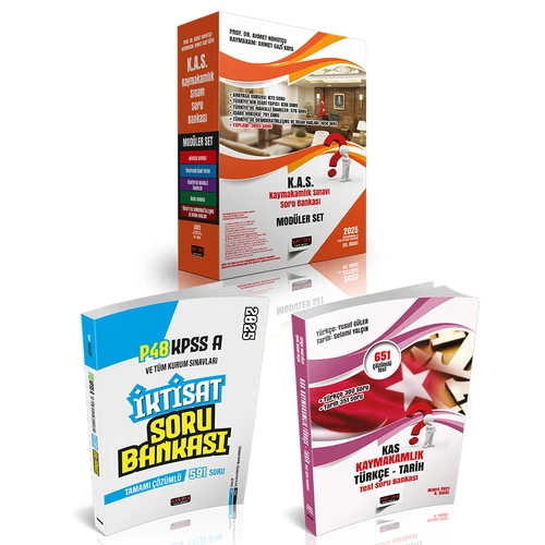 Kaymakamlık Sınavı Soru Bankası Seti Savaş Yayınları 2025