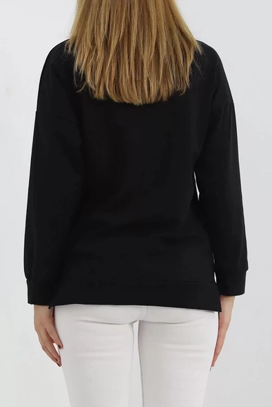 İki İplik Armalı Tunik Siyah - 11938.1567. - 5