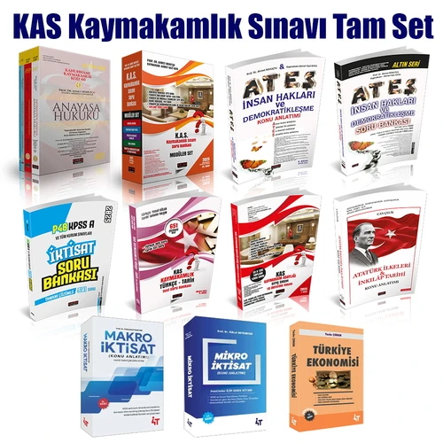 Kaymakamlık Sınavlarına Hazırlık Tam Set 2025 ürün görseli 1
