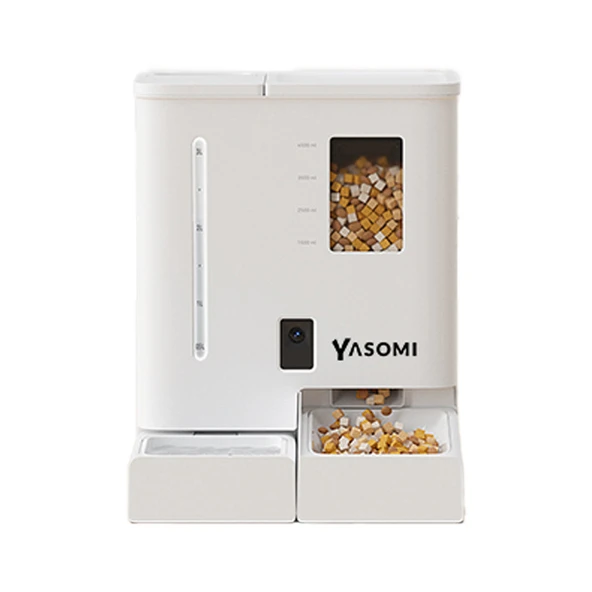 Yasomi DU F03V SmartPaw+ Akıllı Otomatik Mama ve Su Kabı (Beyaz) - 2