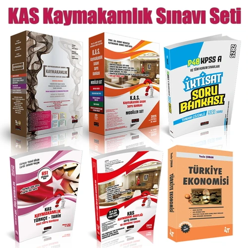 KAS Kaymakamlık Sınavı Hazırlık Seti Savaş Yayınları 2025