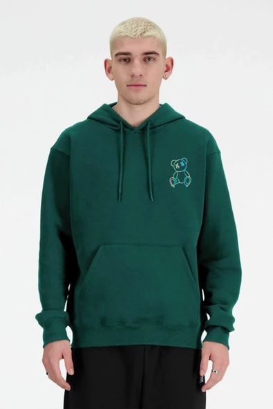 Baskılı Kapşonlu 3 İplik Sweatshirt fm1.112YÖ