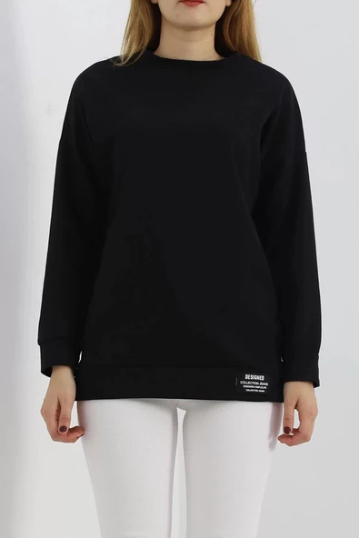 İki İplik Armalı Tunik Siyah - 11938.1567. - 3