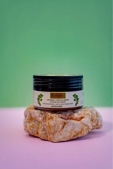 Avokado Özlü El, Yüz ve Vücut Bakım Kremi 250 Ml - Vitaminli Yağlar Serisi Yoğun Nem Terapisi - 3