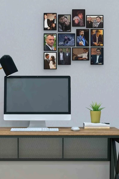 Polat Alemdar 12 Parça Mdf (ahşap) Tablo Ofis Boyu
