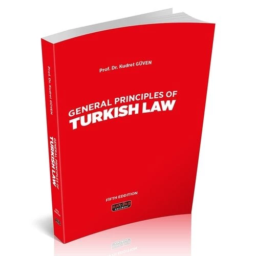 General Principles Of Turkish Law - Kudret Güven