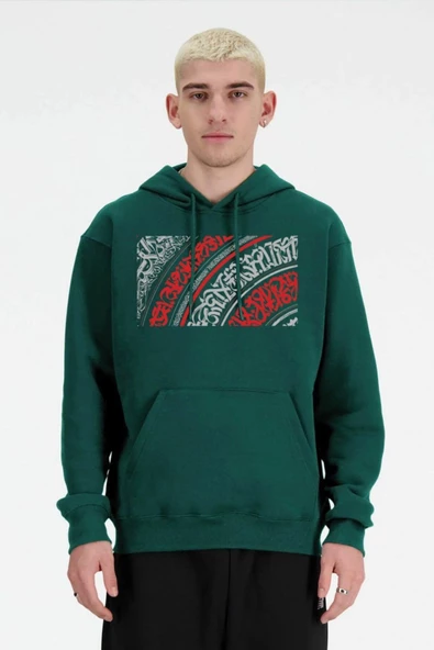 BASKILI KAPŞONLU SWEATSHİRT fm1.122YÖ