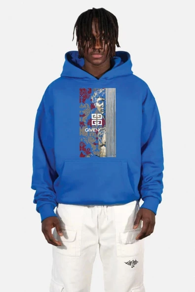 BASKILI KAPŞONLU SWEATSHİRT fm1.120MÖ ürün görseli