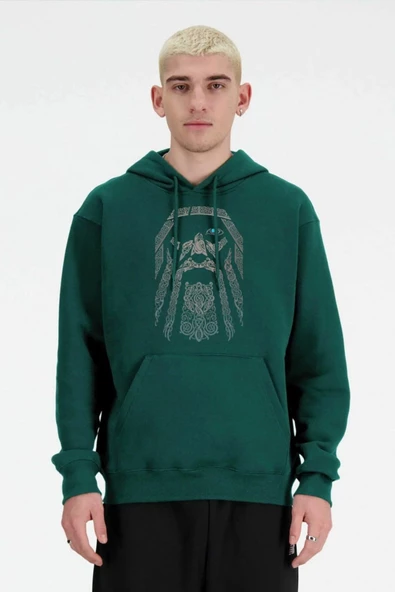 BASKILI KAPŞONLU SWEATSHİRT fm1.136YÖ ürün görseli