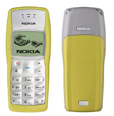 Nokia 1100 Tuşlu Cep Telefonu Sarı