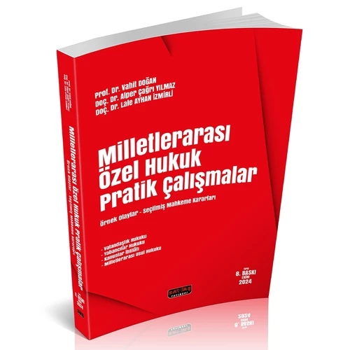 Milletlerarası Özel Hukuk Pratik Çalışmalar - Vahit Doğan, Alper Çağrı Yılmaz, Lale Ayhan İzmirli ürün görseli 1