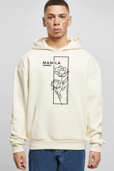 BASKILI KAPŞONLU SWEATSHİRT fm1.132BJÖ ürün görseli