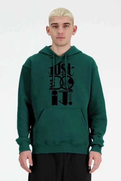 BASKILI KAPŞONLU SWEATSHİRT fm1.121YÖ ürün görseli