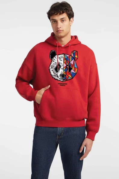 BASKILI KAPŞONLU SWEATSHİRT fm1.130KÖ ürün görseli