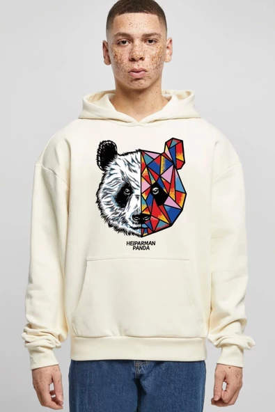BASKILI KAPŞONLU SWEATSHİRT fm1.130BJÖ