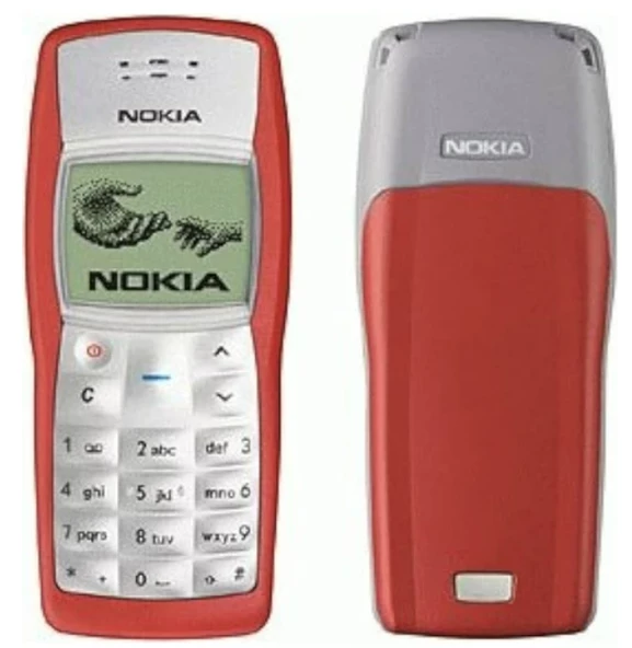 Nokia 1100 Tuşlu Cep Telefonu Kırmızı