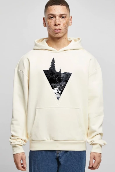 BASKILI KAPŞONLU SWEATSHİRT fm1.128BJÖ ürün görseli