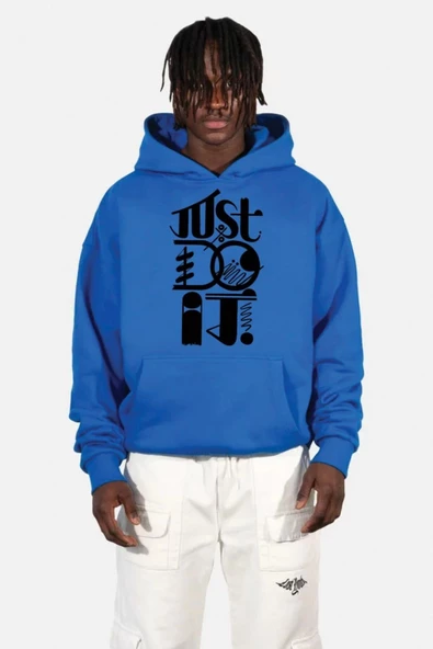 BASKILI KAPŞONLU SWEATSHİRT fm1.121MÖ