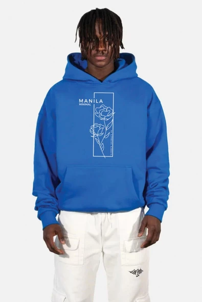 BASKILI KAPŞONLU SWEATSHİRT fm1.132MÖ ürün görseli