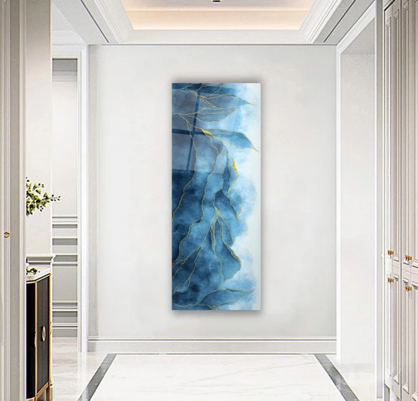 Soyut Desenler Panoramik Cam Tablo | Hediyelik, Dekoratif, Ofis, Mutfak - Resim 5