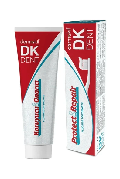 Dkdent Dk Dent Florürlü Koruyucu ve Onarıcı Diş Macunu 100 ml ürün görseli