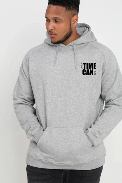 BASKILI KAPŞONLU SWEATSHİRT fm1.174GÖ