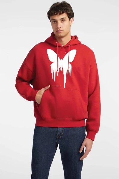 BASKILI KAPŞONLU SWEATSHİRT fm1.142KÖ