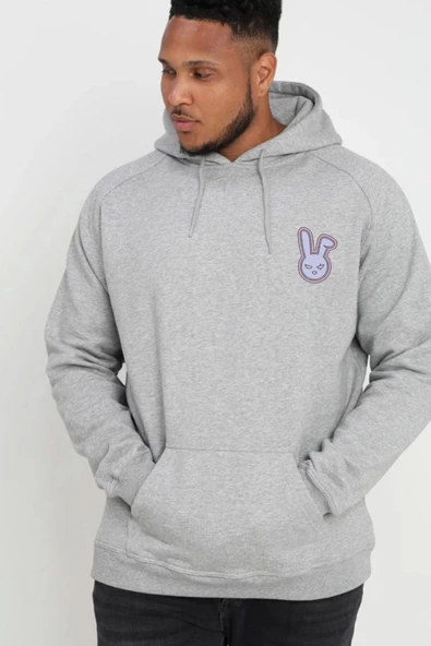 BASKILI KAPŞONLU SWEATSHİRT fm1.154GÖ ürün görseli