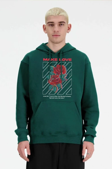 BASKILI KAPŞONLU SWEATSHİRT fm1.131YÖ