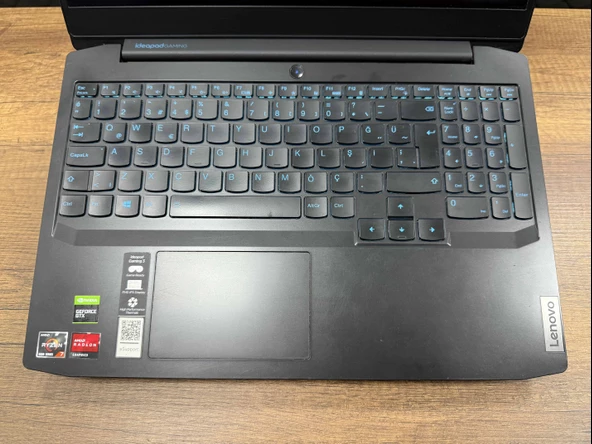 Lenovo Ideapad Gaming 3 15ARH05 AMD Ryzen 7 4800H 16GB RAM 512GB SSD W10 GTX1650Ti 15.6" FHD 120Hz 82EY00JVTXH (İKİNCİ EL) - Resim 2