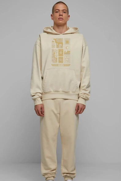 BASKILI KAPŞONLU SWEATSHİRT fm1.192BJÖ ürün görseli