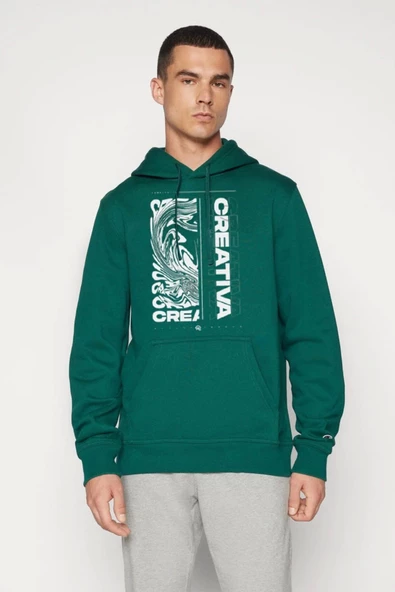 BASKILI KAPŞONLU SWEATSHİRT fm1.193YÖ ürün görseli