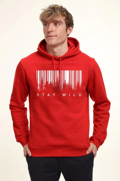 BASKILI KAPŞONLU SWEATSHİRT fm1.191KÖ ürün görseli