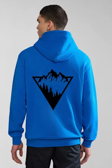 BASKILI KAPŞONLU SWEATSHİRT fm1.6MA ürün görseli