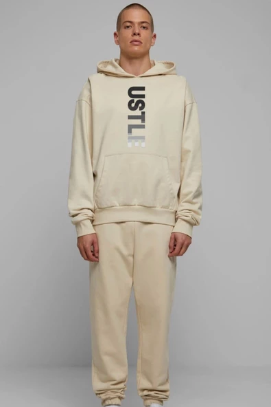 BASKILI KAPŞONLU SWEATSHİRT fm1.187BJÖ ürün görseli