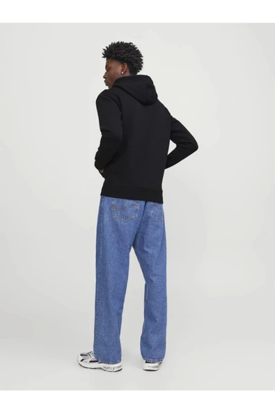 BASKILI KAPŞONLU SWEATSHİRT fm1.192SÖ - Resim 2