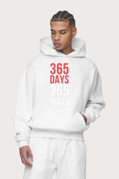 BASKILI KAPŞONLU SWEATSHİRT fm1.184BÖ ürün görseli 1