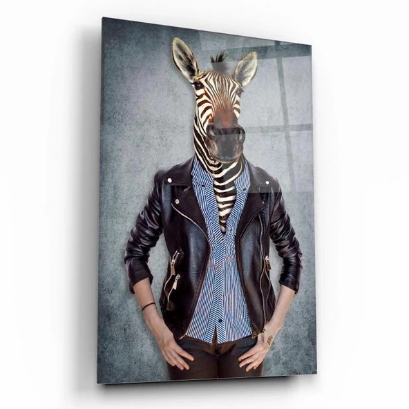Zebra Cam Tablo | Hediyelik, Dekoratif, Ofis, Mutfak