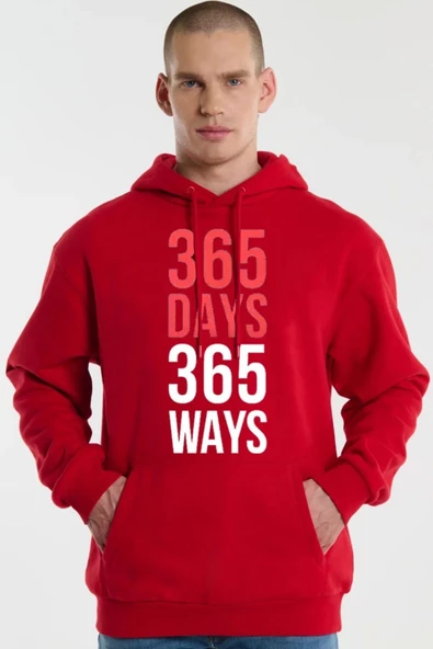 BASKILI KAPŞONLU SWEATSHİRT fm1.184KÖ ürün görseli