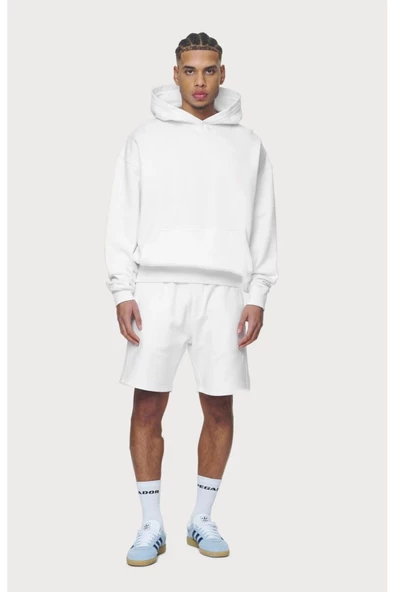 Unisex Baskılı Kapşonlu 3 İplik Hoodie Sweathirt  fm1.55BA - 2