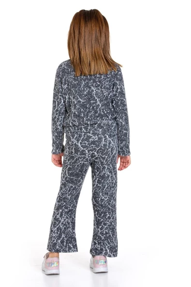 Kız Çocuk 2'li Triko Takım (Pantolon+Kazak) 12124 - 10